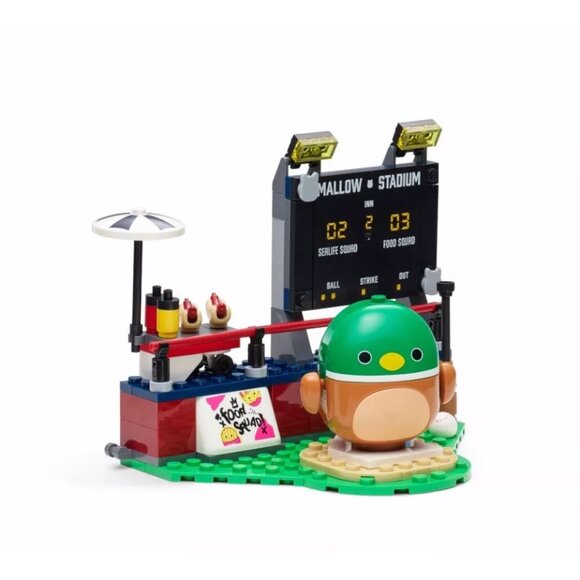 BLDR Squishmallows Avery's Ball Game Building Set - Avery The Mallard Duck Build - Picture 3 of 7